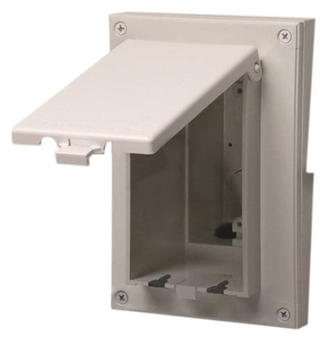 electrical box low profile|low profile outdoor electrical outlet.